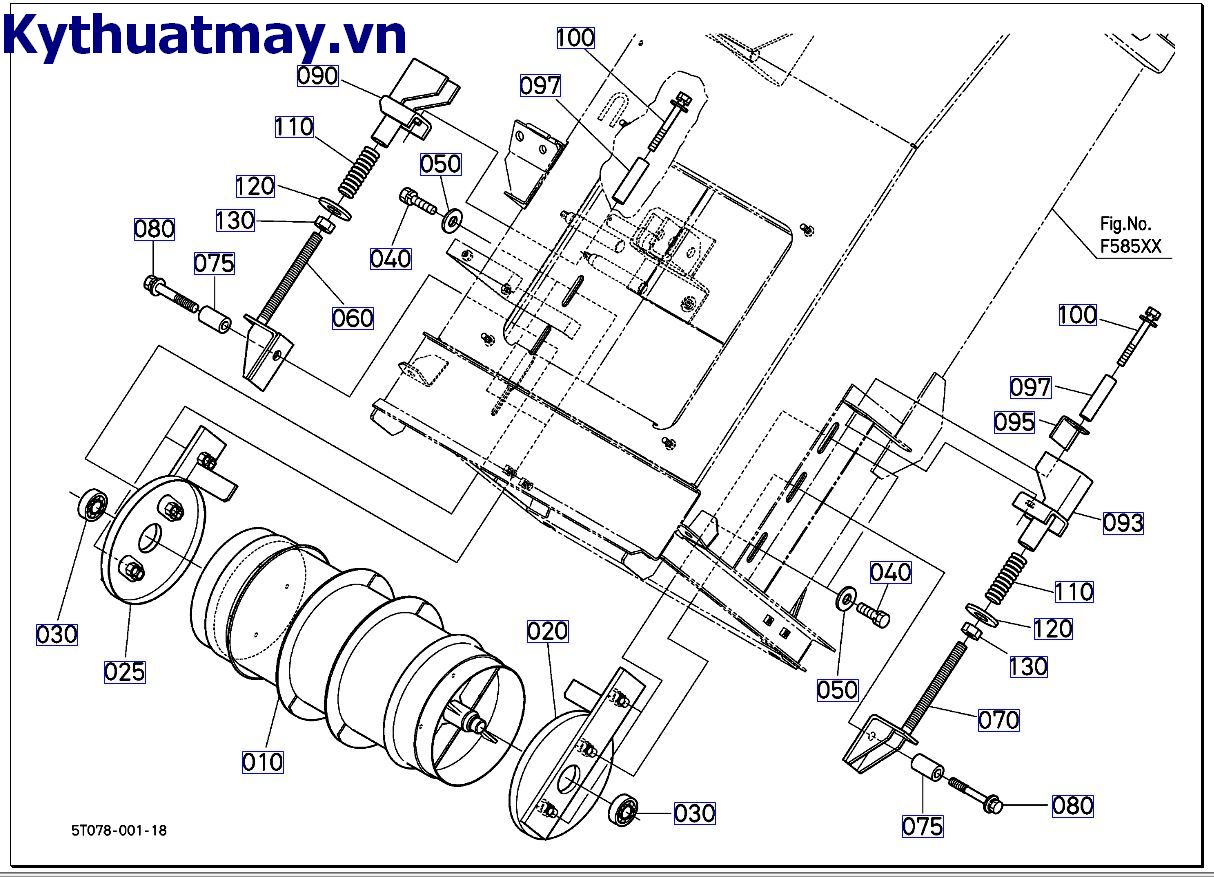 Trống ống dẫn <=502204